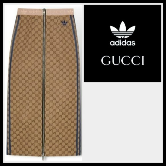 Gucci Dresses & Skirts - adidas x Gucci GG canvas skirt 712108